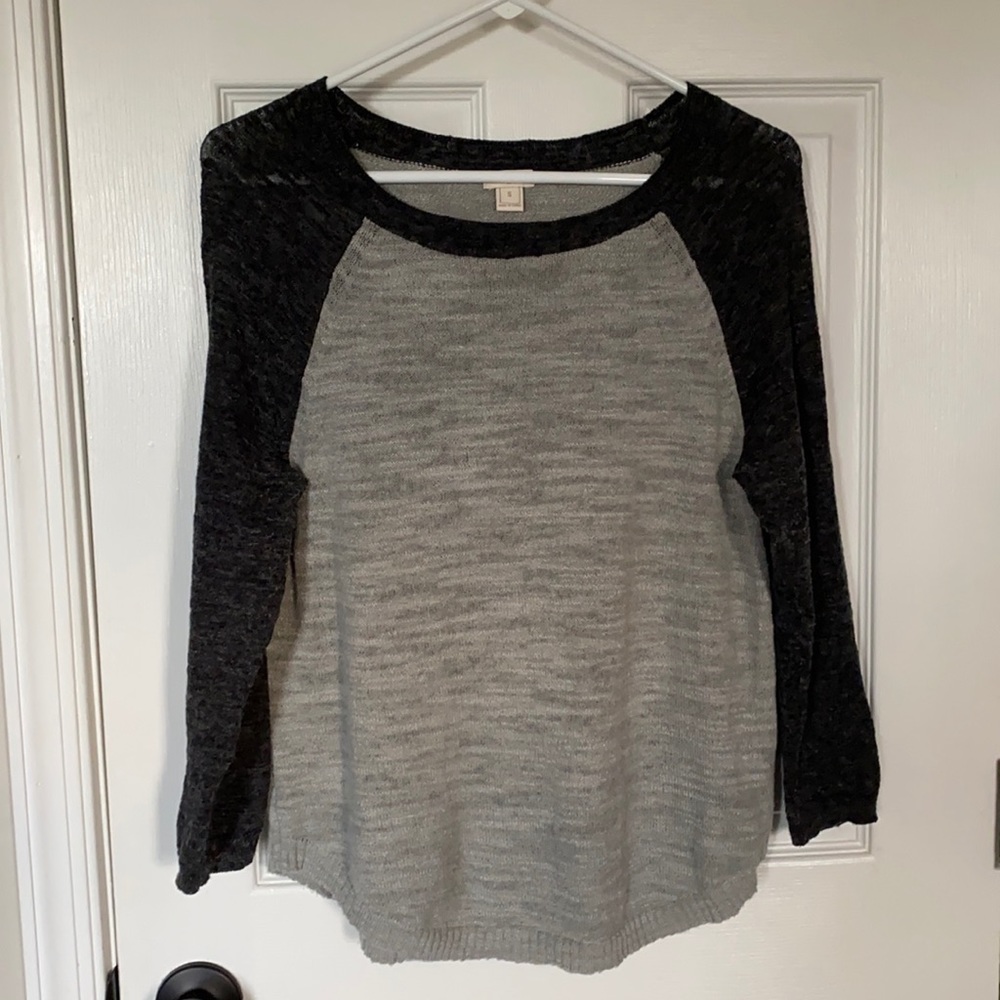 J. Crew Factory Baseball Sweater